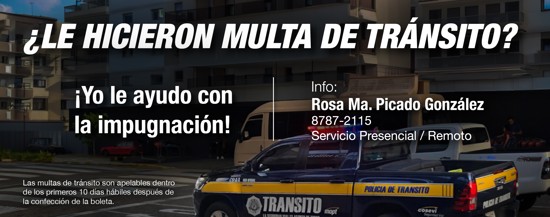 Anuncio - Rosa María Picado